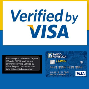 Registrar tarjeta VISA del BROU