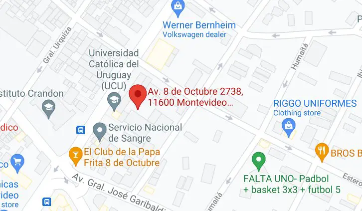 sucursales del Banco Santander en Montevideo 