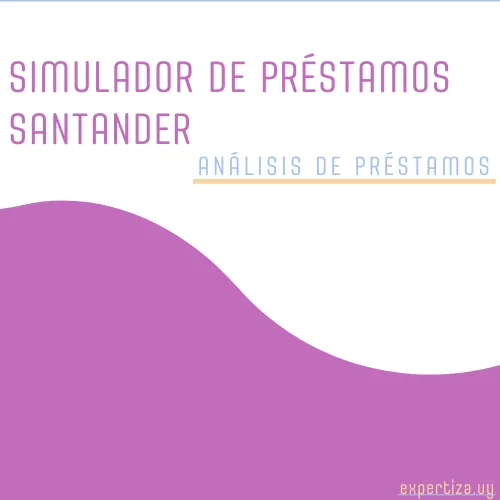 Simulador de préstamos Santander
