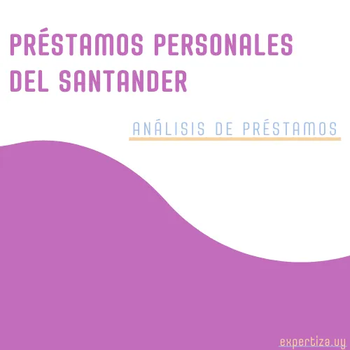 Préstamos personales del banco Santander