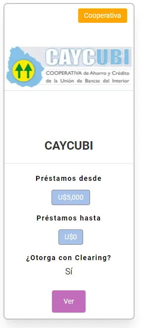 Ficha de CAYCUBI en Expertiza Avisa.