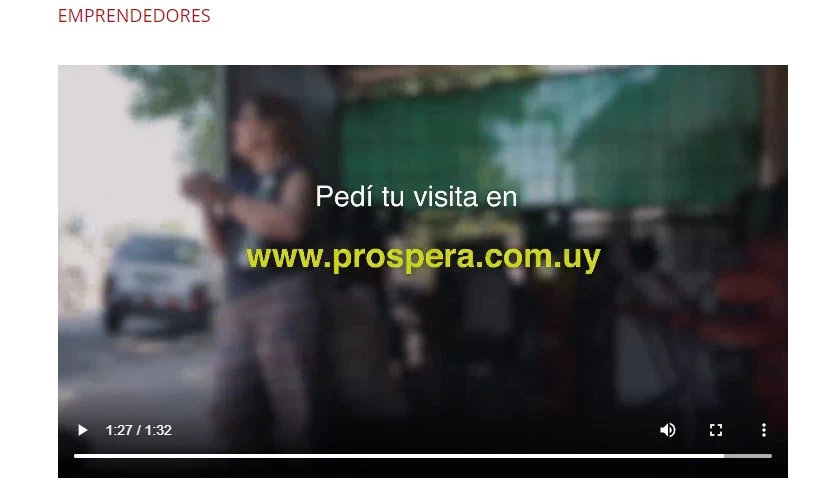 Vídeos con testimonio de emprendedores uruguayos