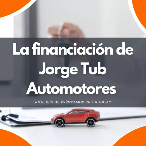La financiación de Jorge Tub Automotores 