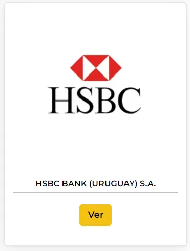 Préstamos del Banco HSBC en Uruguay.