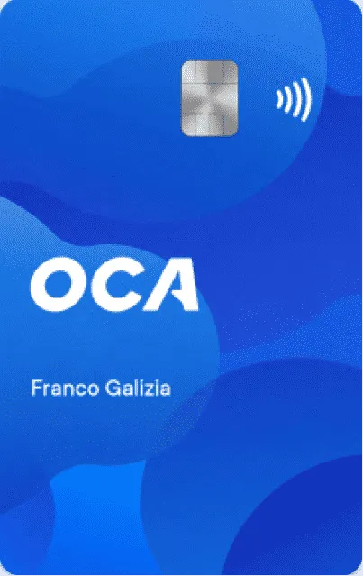 Las tarjetas de OCA