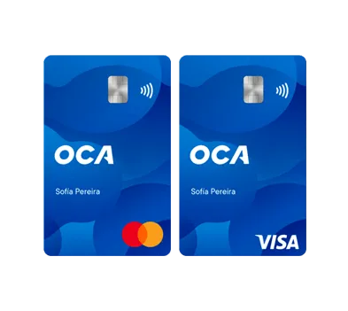 Tarjetas de crédito de OCA MasterCard y VISA
