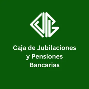 Logo de la Caja de Jubilaciones y Pensiones Bancarias.