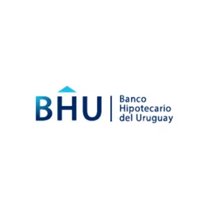 Logo del Banco Hipotecario del Uruguay.