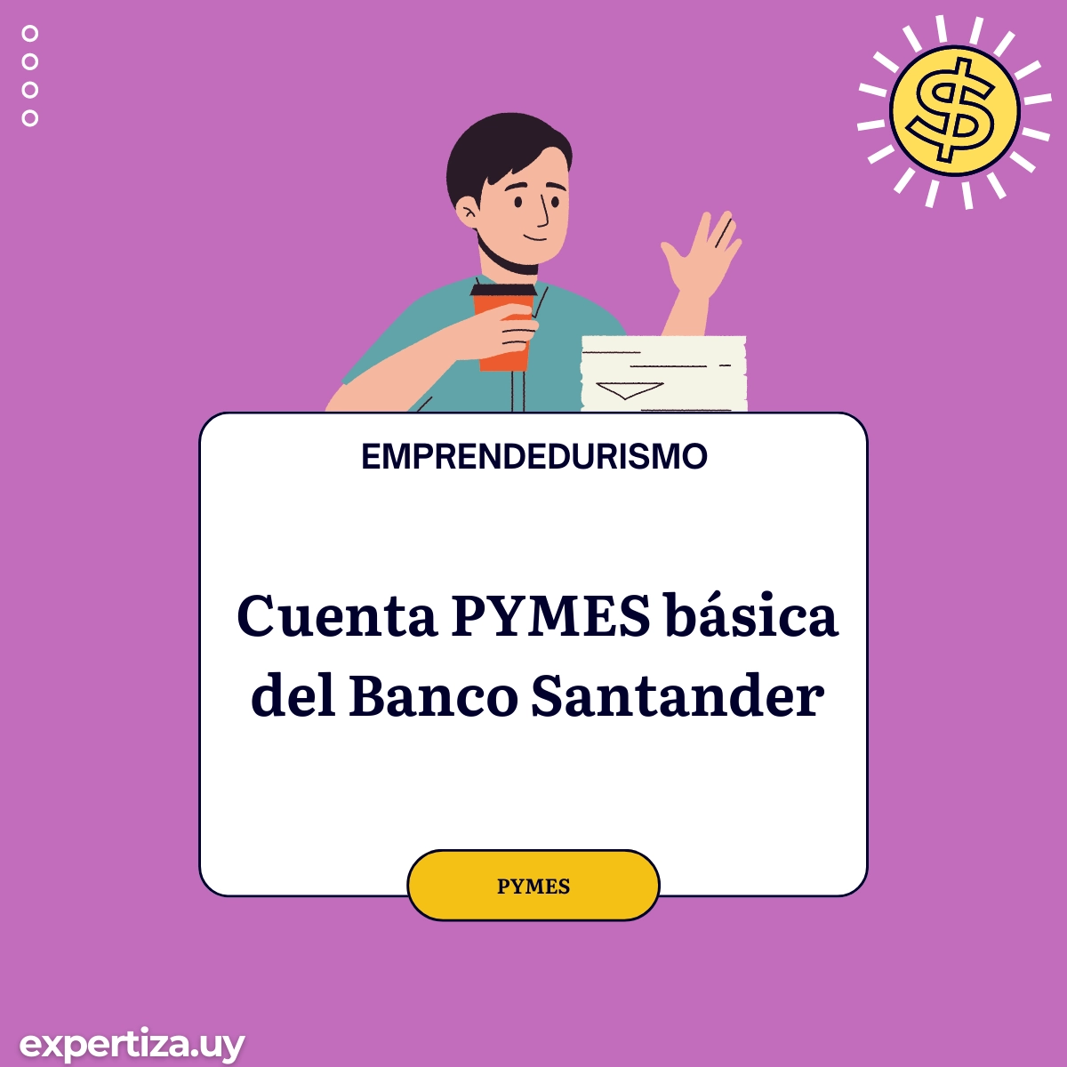 Cuenta PYMES básica del Banco Santander.