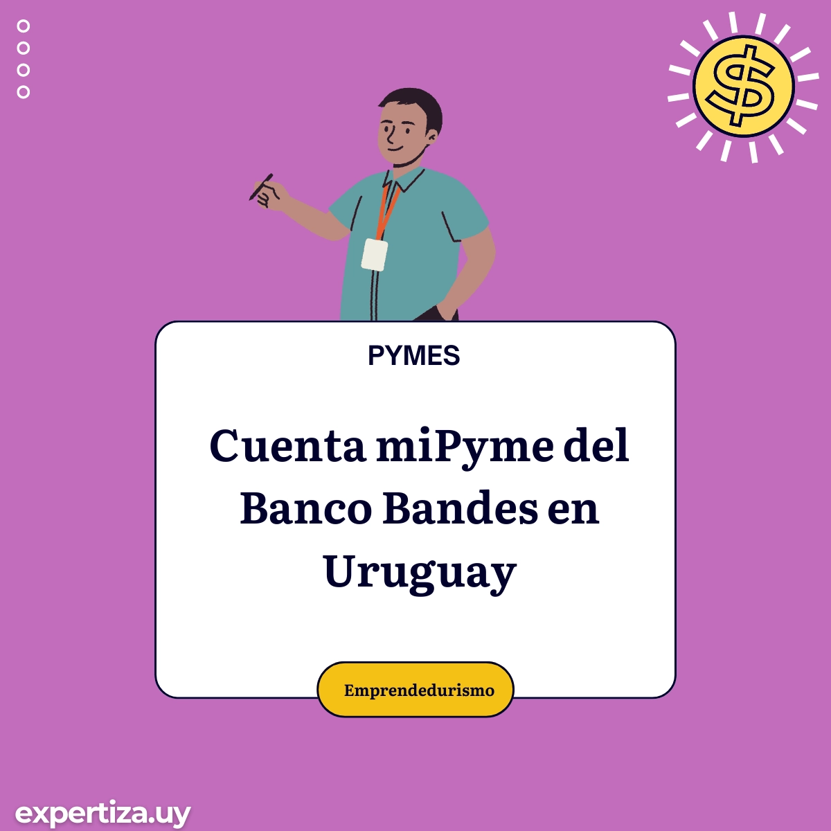 Cuenta miPyme del Banco Bandes en Uruguay.