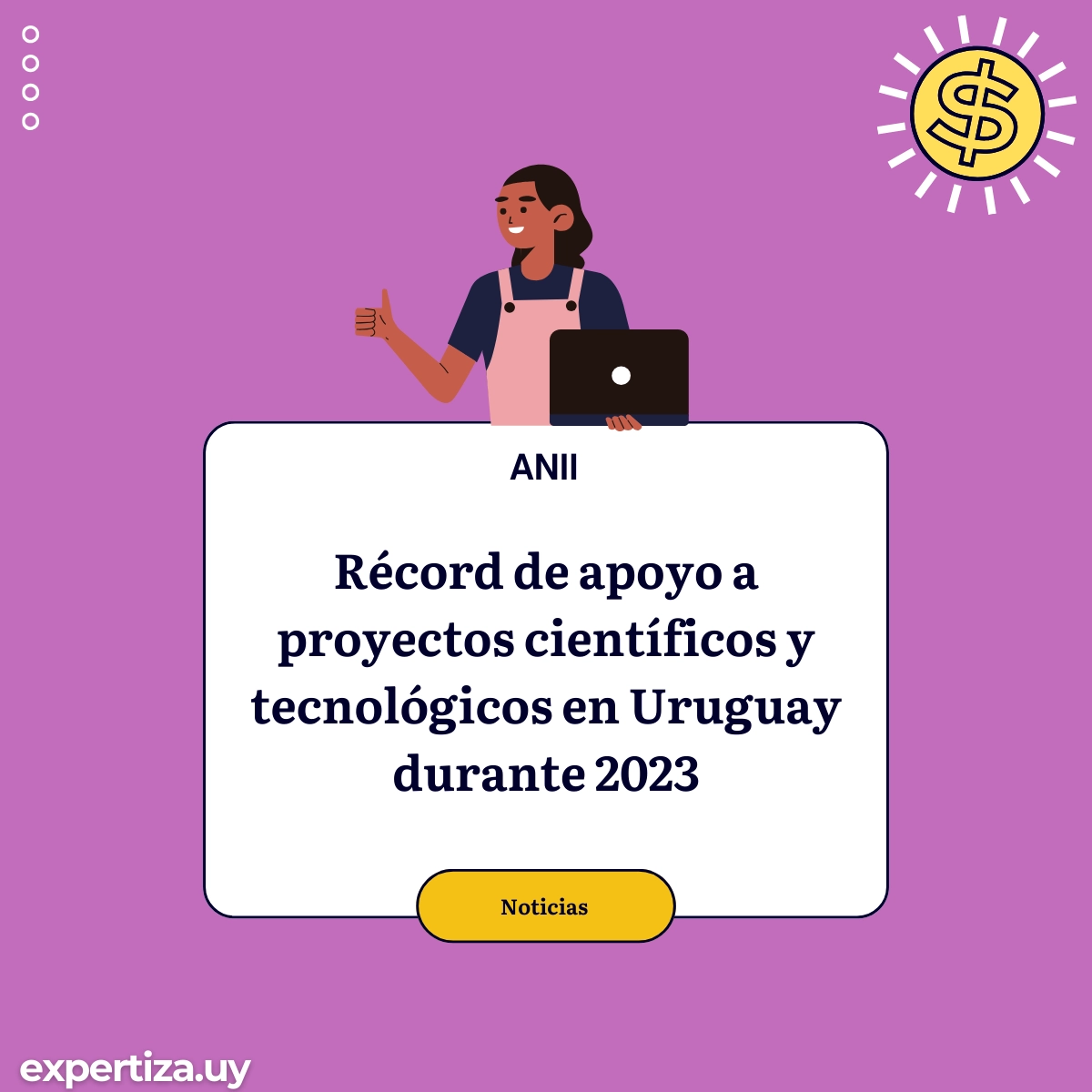 Récord de apoyo a proyectos científicos y tecnológicos en Uruguay durante 2023.