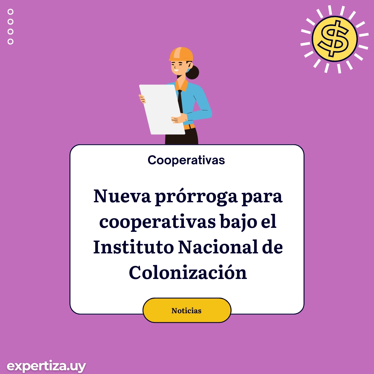 Nueva prórroga para cooperativas bajo el Instituto Nacional de Colonización.